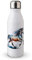 MAXIKIWI - Einwandige Wasserflasche mit Schraubverschluss, nicht isoliert, leichtes Aluminium, BPA-frei, auslaufsicher, Wasserfarben-Pferde-Motiv, 3–500 ml