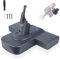 JEMERYY Batterie de rechange améliorée 8000 mAh pour Dyson V8, batterie Li-ion 21,6 V compatible avec SV10 V8 Animal V8 Absolute V8 Fluffy V8 Motorhead V8 Aspirateur à main sans fil en fibre de