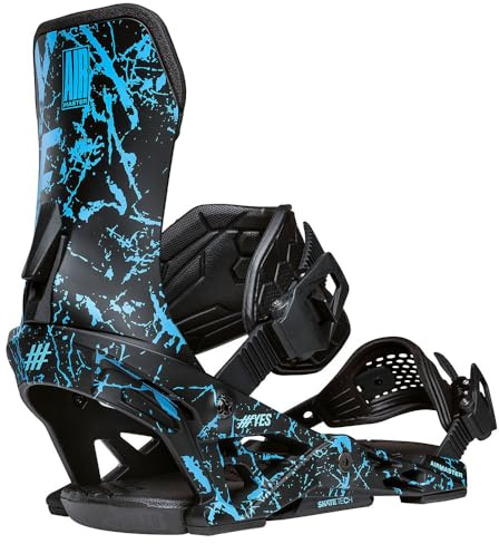 Airmaster Fixations de snowboard pour homme Gris