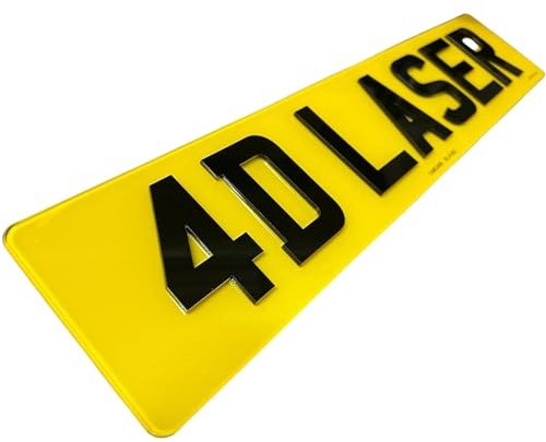 3D Gel & 4D Number Plate | Premium Raised Letter Registration Plate for Car & Bike | Stylish, Durable & Weatherproof