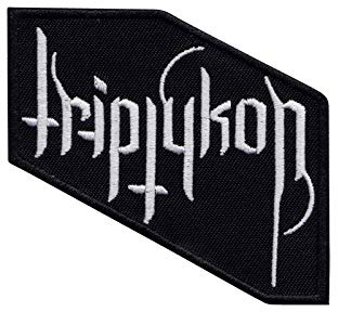 Triptykon Black Metal Death Band Patch Badge Embroidered Iron on Applique Souvenir Accessory