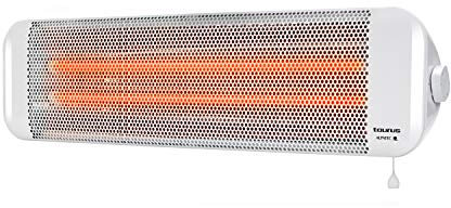 Taurus Bagno 2Q Calefactor, 1200 W, 1 Liter, 44 Decibeles, Plástico, Blanco