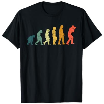 Photographer Evolution Funny Photograph Photo Photographers T-Shirt