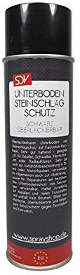 SDV Chemie Unterbodenschutz schwarz überlackierbar 6x 500ml UBS Steinschlagschutz KFZ Auto