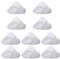 Syxtidy 10 Pack Replacement Pads Compatible with H2O H20 Mop X5 Steam Steam Cleaner