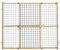 New World Wire Mesh Pet Safety Gate, Dog Gate Expands From 73.6 - 127 cm Wide, 81.3 cm Tall, Wood, Powder Coated Wire, B2932WWM-2