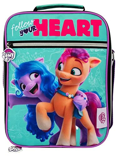 My Little Pony Insulated Lunch Bag - Twin Compartment with Izzy Moonbow and Sunny Starscout