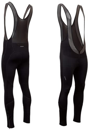 SILVINI Rubenza Elastische Funktionshose Herren mit Träger Laufhose Herren Winter lang Lauftight Herren lang Winter Laufhose Herren Thermo Laufhose Herren Langlaufhose