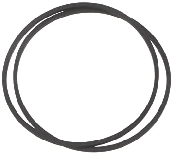 sourcing map 2Stk. Kassettenband Gummiband für Kassettenspieler Player Reparatur 1mm quadratisch 110mm Länge(gefaltet 55mm) schwarz