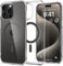Spigen Ultra Hybrid MagFit Case for iPhone 15 Pro Max, Compatible with MagSafe Accessories - Graphite