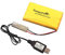 Batterie Rechargeable AA 9,6V 1000 mAh Mini Tamiya RC Battery Pack Racing Batteries for Model Cars, Airplanes, Robots Toys, Batterie RC Haute Performance à partir d'un Chargeur USB-A.