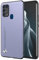 EASSGU Hülle für Samsung Galaxy M31 (6.4 Inches) Handyhülle im Business Stil mit PU Lederrückseite - Helles Lila