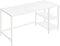 VASAGLE Computer Desk, Office Desk, 140 x 60 x 76 cm, Modern Style, for Study, Bedroom, Living Room, Maple White LWD055W01