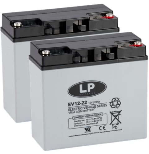 GreenStreet Ersatzakku Elektromobil 2 Batterien 12V 22Ah - GreenStreet Ersatzakku Elektromobil 2 Batterien 12V 22Ah Elektronik Foto Akkus - Langlebig