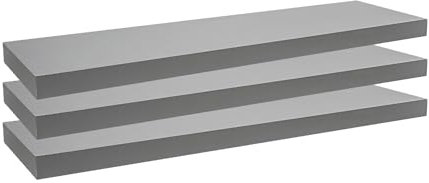 Velano - Bücherregal Wand - 3er-Set Wandregal 79.5x23.5 cm - Regal Wand - Schweberegal - Hängeregal - Regalbrett Regale für Küche, Badezimmer, Wohnzimmer, Schlafzimmer - FS