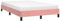 Bettgestell Polsterbett Bett mit Stützbeinen Bettrahmen mit Lattenrost für Schlafzimmer Schlafzimmerbett 120x200 cm Bed Frames Rosa Samt Sperrholz