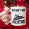 XIOXJK Yellowstone Dutton Ranch Mug,Take Him to The Train Station Mug,Yellowstone Mug,Dutton Ranch,Coffee Mug,Birthday Gift,Christmas,11 Oz