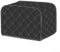 Staubschutz für Brotmaschine, Brotmaschinen-Abdeckung, Küche, Lebensmittel, staubdichte Abdeckung, Brotbackmaschinen-Schutzhülle, 29,5 × 20 × 20 cm (schwarze kleine Größe)