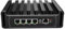 UDPTCP Mini PC N100 sin ventilador con 4 LAN I226-V 2.5G, 2 USB3.0, 2 USB2.0, ranura para tarjeta SIM, mini computadora de computadora compatible con WiFi de doble banda para la industria empresarial,