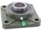 MINZHI Serie Kugellager Flansch, Generisch Flanschlager, Vierkant Flanschlager, Flanschlager UCF, Kugellager für Wellen Ø 30 mm, Stahlkugellager, Industrie- und Allzwecklager und Wälzlager