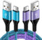 Cavo USB C, Cavo USB Type-C [2Pezzi 1.8M] Cavetto USB Cellulare C Caricatore Ricarica Rapida Tipo C Cavo per Samsung Galaxy A16/A56/A26/A36/A54/A55/A33/S25/S24 FE/S23/S22/S21/S20, iPhone 16 15 Pro Max