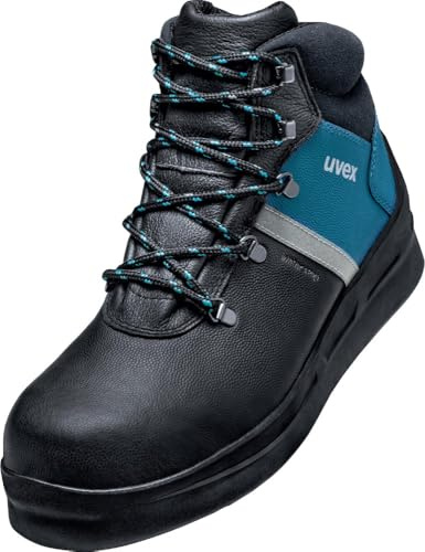 Uvex Stiefel 3 asphaltpro S3 schwarz blau Weite 10 Gr. 45