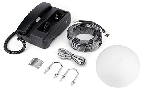 Klanata Maritime Docking Station für Satellitentelefone mit aktiver Antenne, USB -Datenport und integrierter Hände freier Lautsprecher