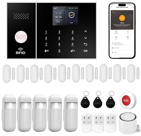 XUK Systeme Alarme Maison sans Fil