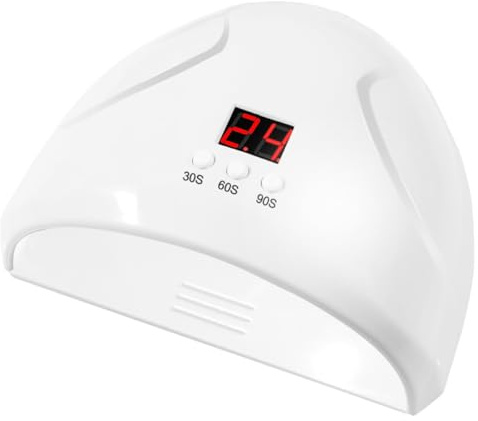 LALADEFIEE 36w LED Nail Dryer Machine with 12 LED Beads and Smart Digital Timer Display, Evenly Heat up Gel Polish Curing Lamp for Nails and Feet, for Manicure and Pedicure Use