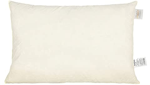 beties „Publik“ Federkissen ca. 40x60 cm Kopfkissen Sofakissen mit Federfüllung (echte Federn) vielfältige Größenauswahl, waschbar traditionell gefertigt