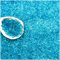BXI 1 kg kleiner Aquarium-Substrat, Kies, Sand, poliert, glatt, für Aquarien, farbecht, unbeschichtet, lebendiges blaues Meeresglas, dekorative Steine für Vasenfüller, Feengarten, Topfpflanzen