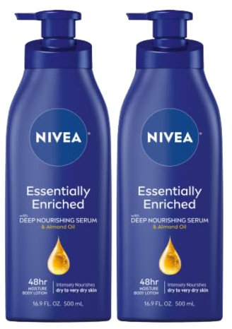 Nivea Essentially enriched Body Lotion 479,1 gram (confezione da 2)
