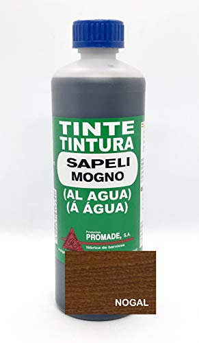 Promade - Tinte al Agua para Madera 500 ml (Nogal) - Teñido Natural de la Madera