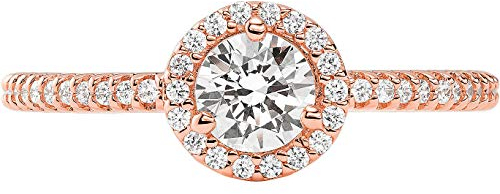 Michael Kors Damen-Damenring 925er Silber 52, Roségold 32012409