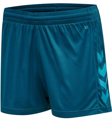 hummel Womens hmlCore Xk Poly Shorts, Blue, Large