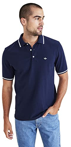 Dockers Herren Original Polo T-Shirt, Navy Blazer ,S
