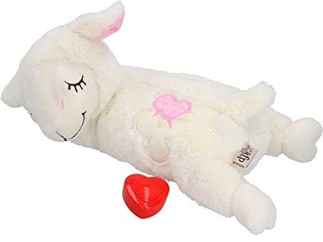 AB Tools Little Buddy Heart Beat Sheep Puppy Dog Separation Anxiety Comforter Toy