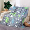 Kuscheldecke Dino 150x200,Dinosaurier Decke Glow in The Dark Flanell Sofa Decke Winter Weihnachten Geschenk für Junge (Grau, 150x200cm)