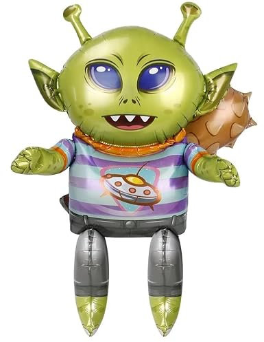 3D Alien Foil Balloon, 65cm