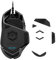 kwmobile Almohadillas de Desplazamiento Compatible con Logitech G502 Wired (Not for Wireless) Pegatinas para ratón - Deslizadores para Raton Gaming - Mejora el Movimiento precisión y Estabilidad