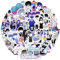 Bric Dodo 50 Stück Omori Aufkleber Auto Laptop Telefon Gitarre Skateboard Motorrad Fahrrad Omori Stickers Set Vinyl Wasserdicht Aesthetic Aufkleber für Jugendliche Kinder Erwachsene