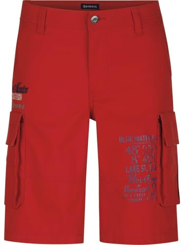 BABISTA Herren Bermuda Raviano rot, 48
