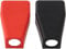 2 Pcs Red and Black Car Battery Terminal Covers Positive Negative Protection Insulate Rubber Case Plug Caps Battery Wire, Batteries and Accessories