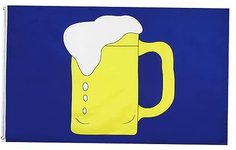 Sosoport 90x150cm Bier Glas Flagge Bunte Streifen Bar Festival Flagge Stine Stolz Jedermanns