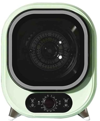 Secadora De Ropa Pequeña, Secadora De Condensador Portátil De 3 Kg, Mini Secadora De Giro Automático con 5 Modos De Secado,002