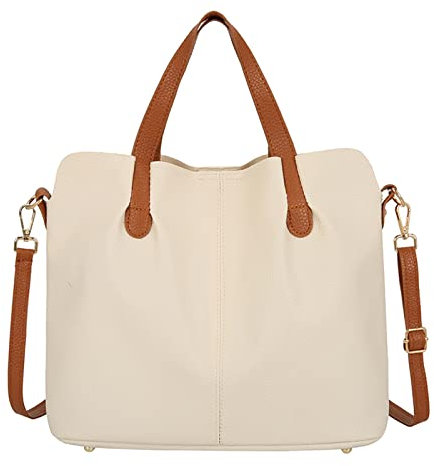 Rucksack Wandern Schulrucksack Teenager Mode Frauen Farbe Umhängetasche Reißverschlusstasche Umhängetasche Handtasche Handtasche Damen Fahrradrucksack Herren (White, One Size)