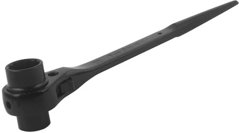 SUQIN Chiave Cricchetto Per Ponteggi 19/22 mm Chiave Cricchetto Ponteggi in Acciaio Al Cromo Vanadio-Cricchetto Reversibile,Destra/Dinistra