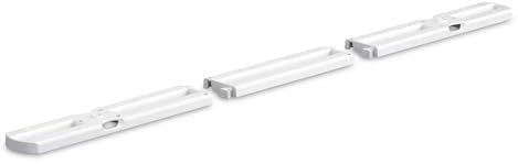 Lechuza - Accesorios para balconera 80 – 100 blanco, 74 x 5,5 x 2 cm, soporte para caja de balcón, 19015