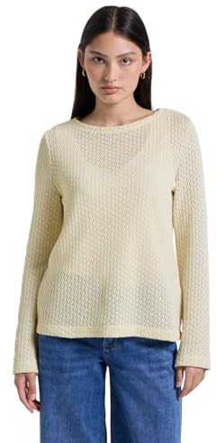 Damen Strick-Look Shirt
