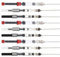 Operitacx 9Pcs Fountain Pen Ink Converter Refillable Ink System for Diameter Pens Easy Maintenance with Vacuum Spring